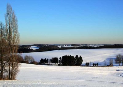 Ferienwohnung Lescher – Blick in die Winterlandschaft